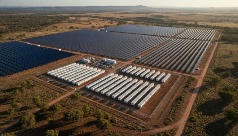 Ark Energy вложит A$1,3 млрд в солнечную станцию с СНЭ в Австралии