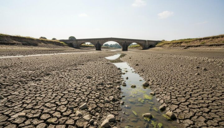 Засуха в Англии обнажила кризис в системе водоснабжения